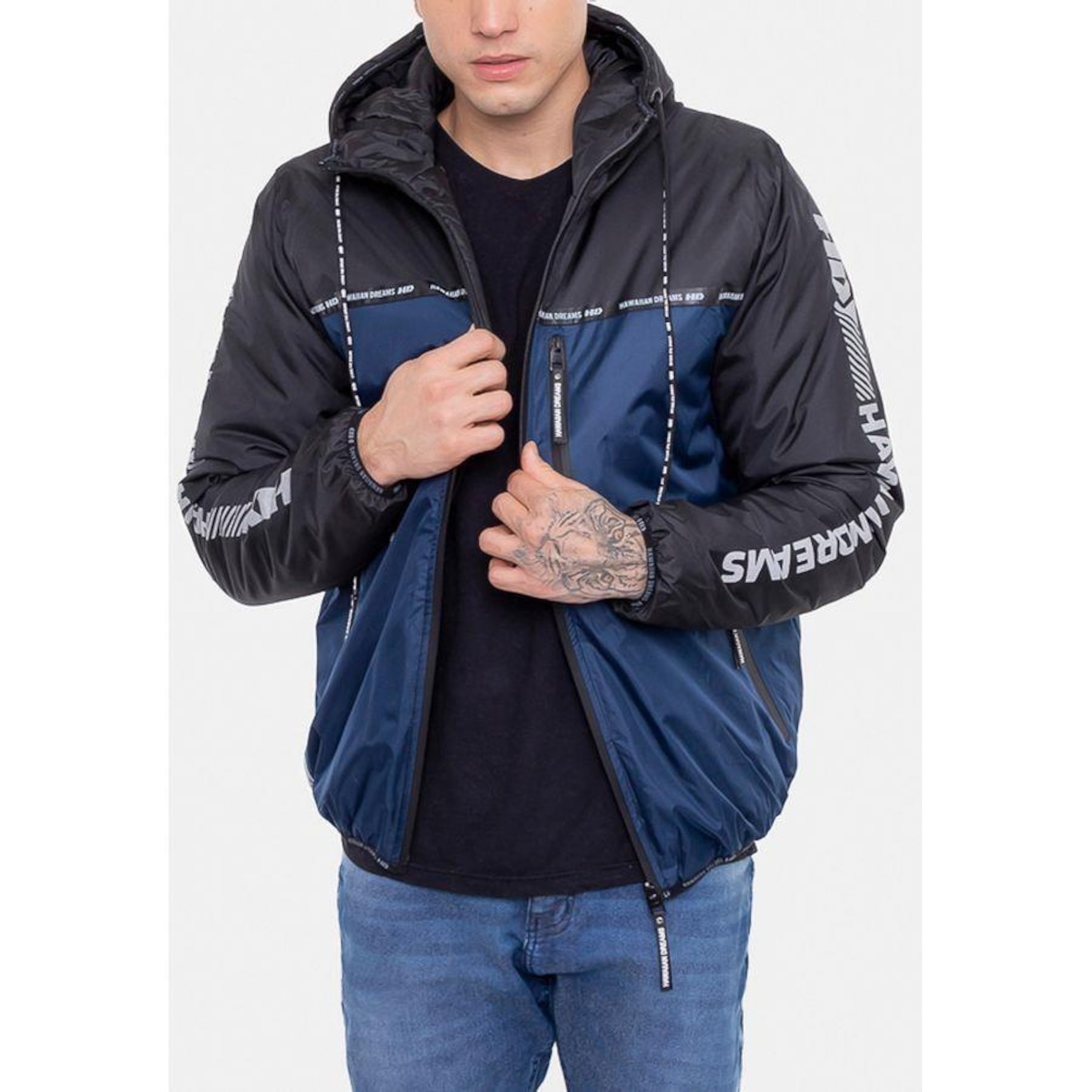 Jaqueta com Capuz HD Surf - Masculina - Foto 1