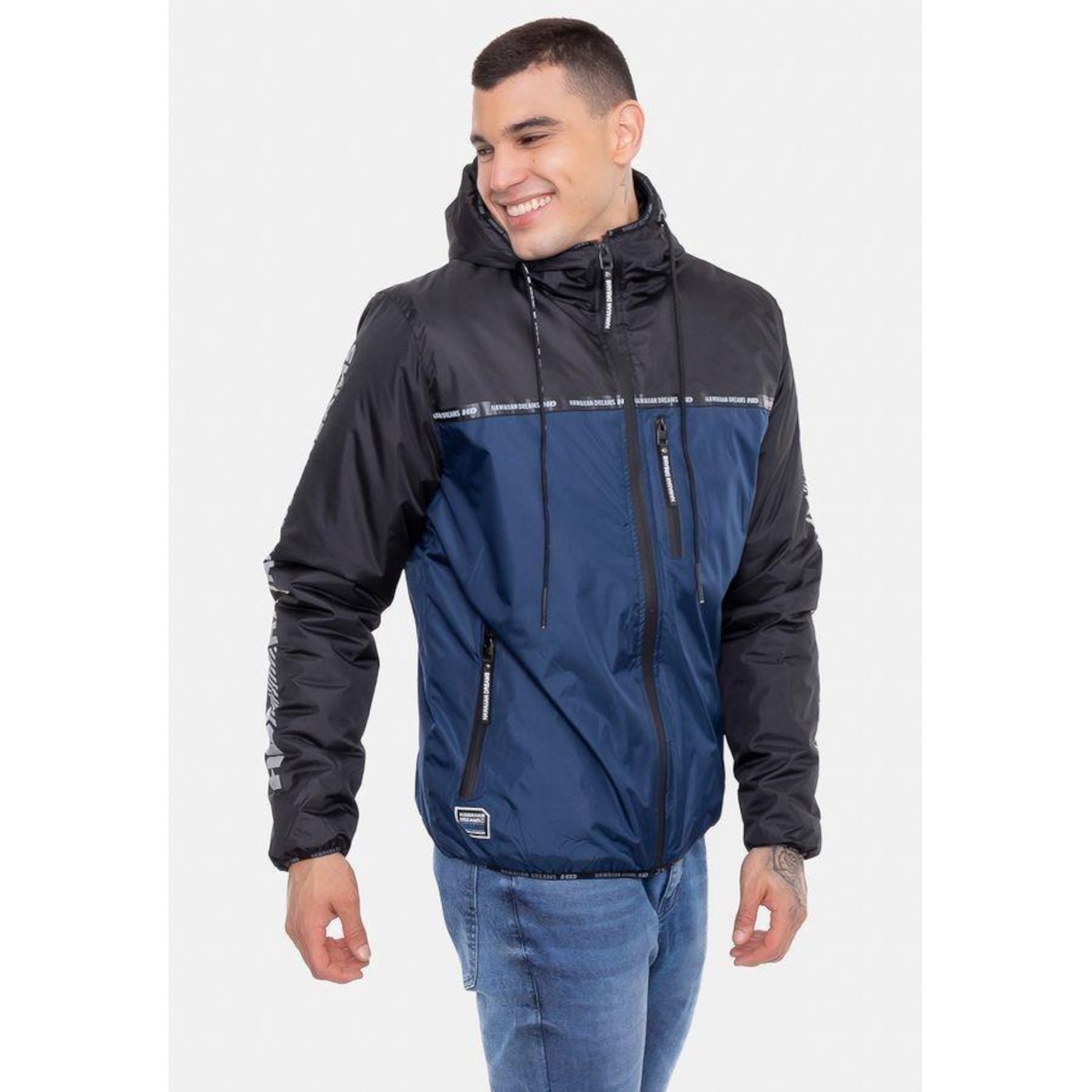 Jaqueta com Capuz HD Surf - Masculina - Foto 4