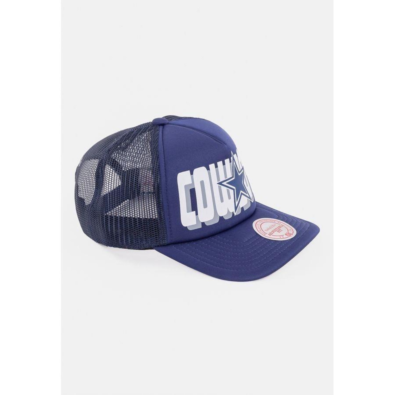 Boné Mitchell & Ness Nfl Aba Curva Cowboys - Strapback - Adulto - Foto 2