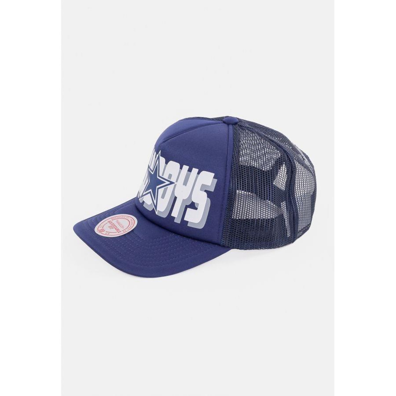 Boné Mitchell & Ness Nfl Aba Curva Cowboys - Strapback - Adulto - Foto 3