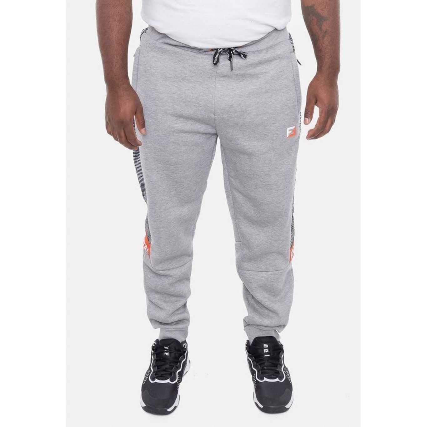 Calça De Blusão de Moletom Fatal Plus Size - Masculina - Foto 3