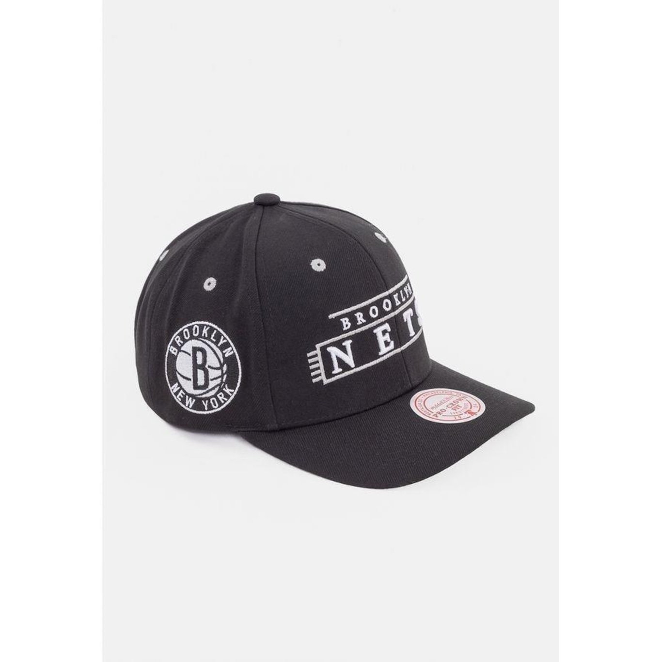 Boné Aba Curva Mitchell & Ness Brooklyn Nets - Adulto - Foto 2