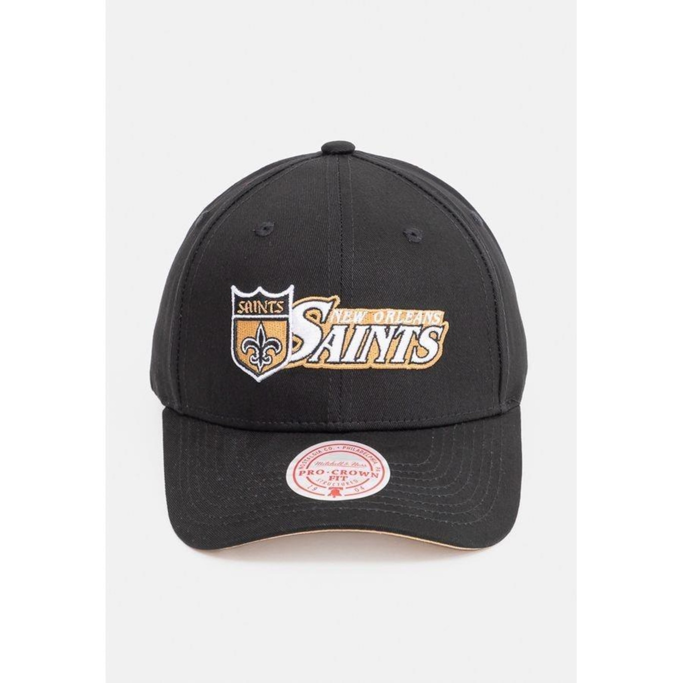 Boné Mitchell & Ness Nfl Oh Word Pro New Orleans Saints - Snapback - Adulto - Foto 1