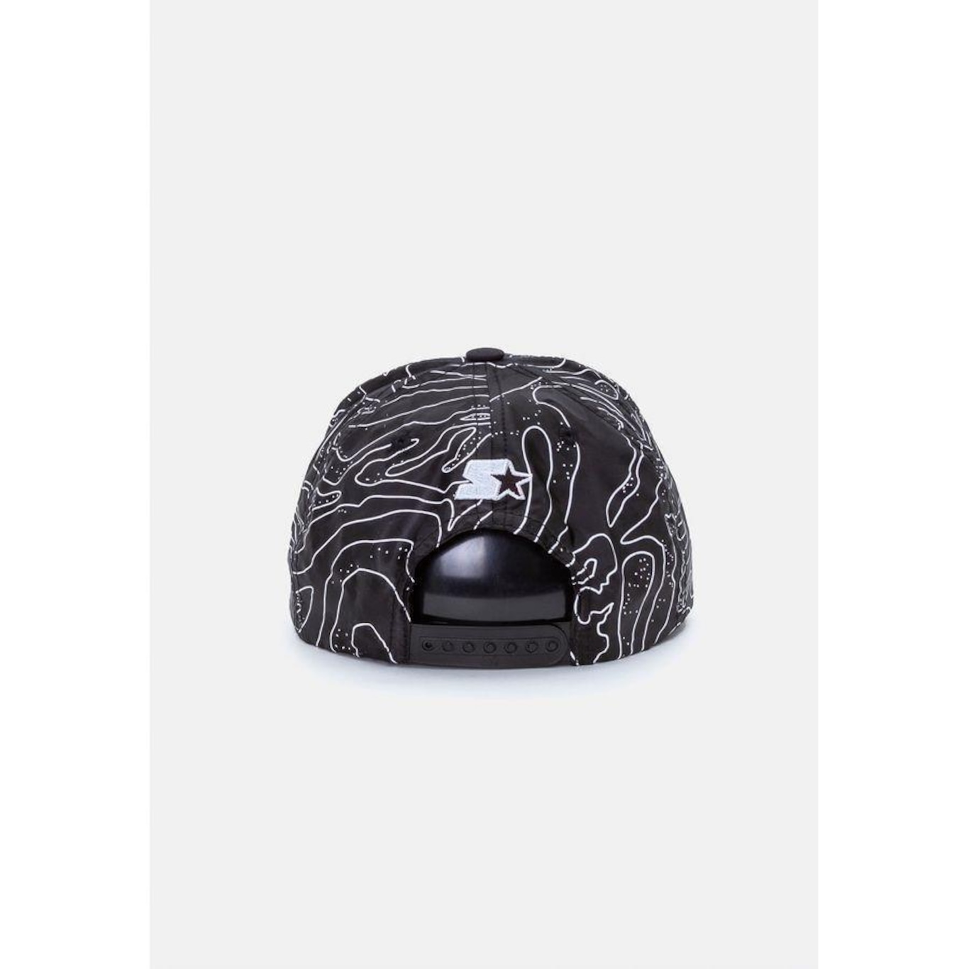 Boné Starter Aba Curva Snapback Preto - Starter - Foto 4