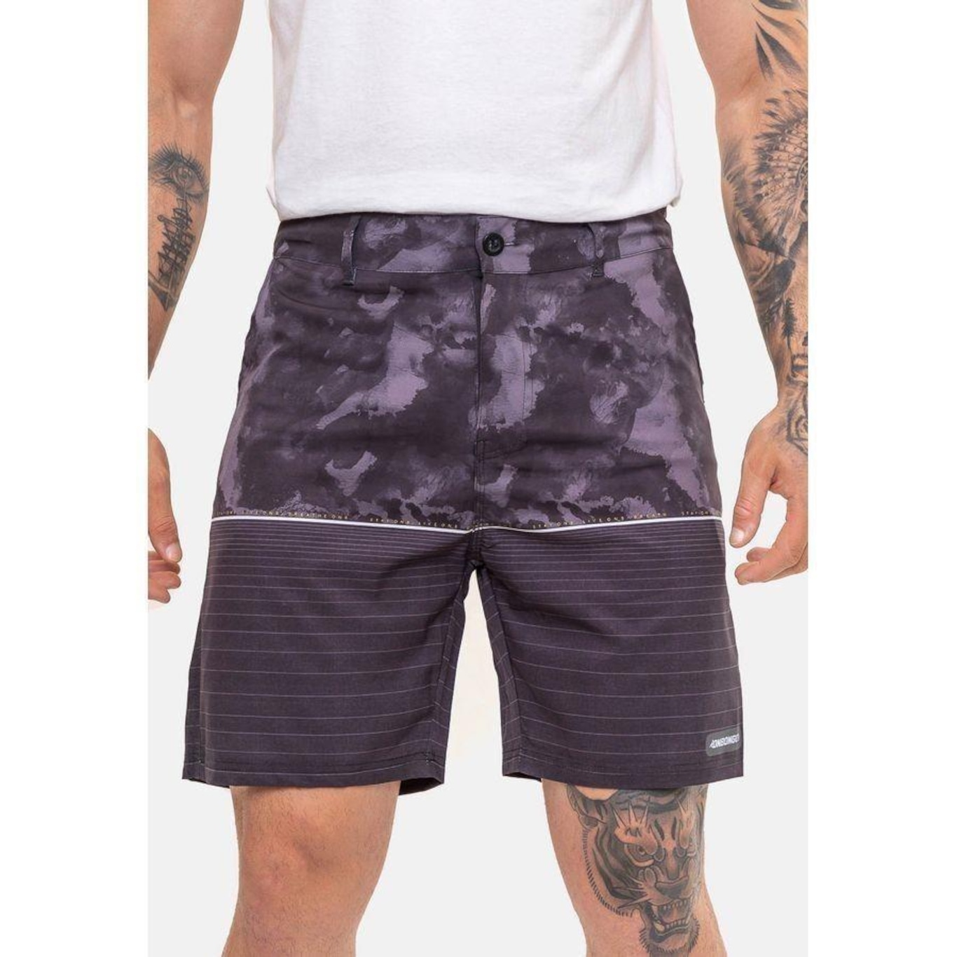 Bermuda Boardshort Onbongo Híbrido - Masculina - Foto 1