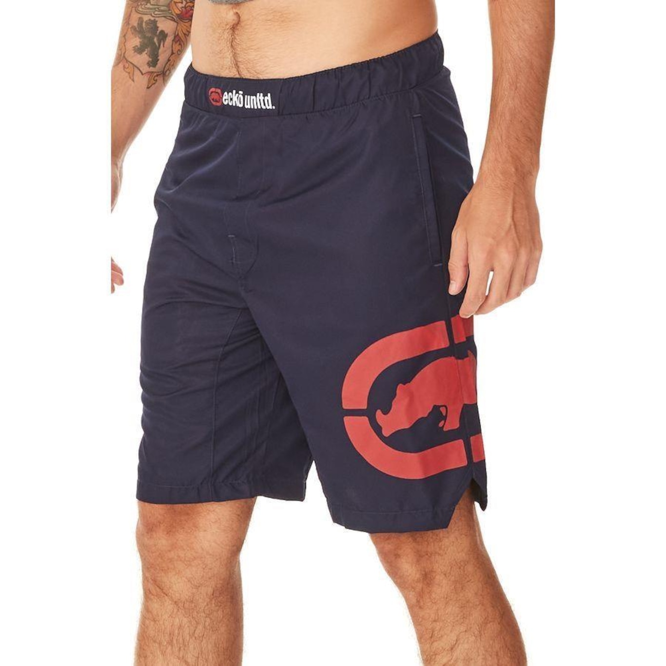 Bermuda Ecko Sintética - Masculina - Foto 3