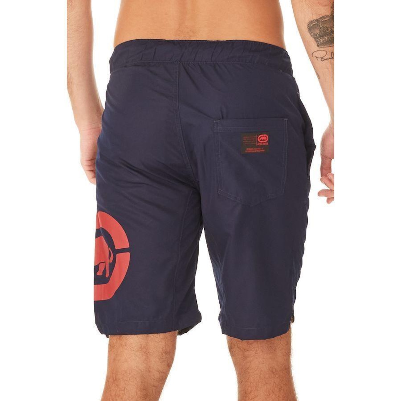 Bermuda Ecko Sintética - Masculina - Foto 4