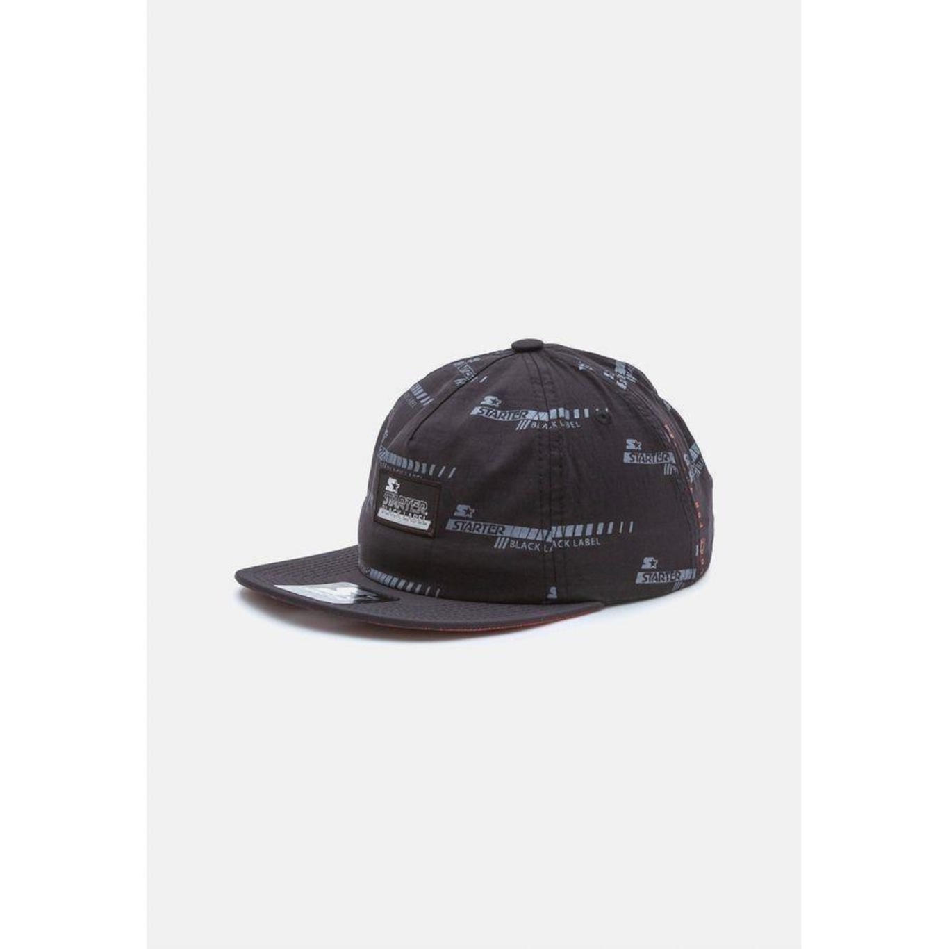 Boné Starter Aba Reta Snapback Preto - Starter - Foto 2