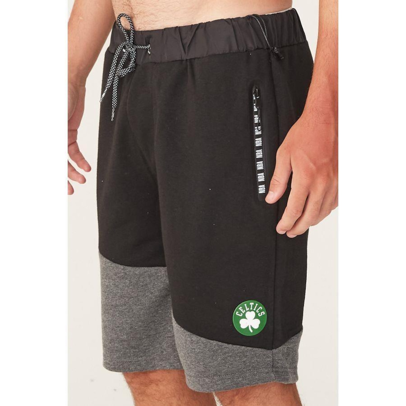 Bermuda Nba Moletom Boston Celtics - Masculina - Foto 2