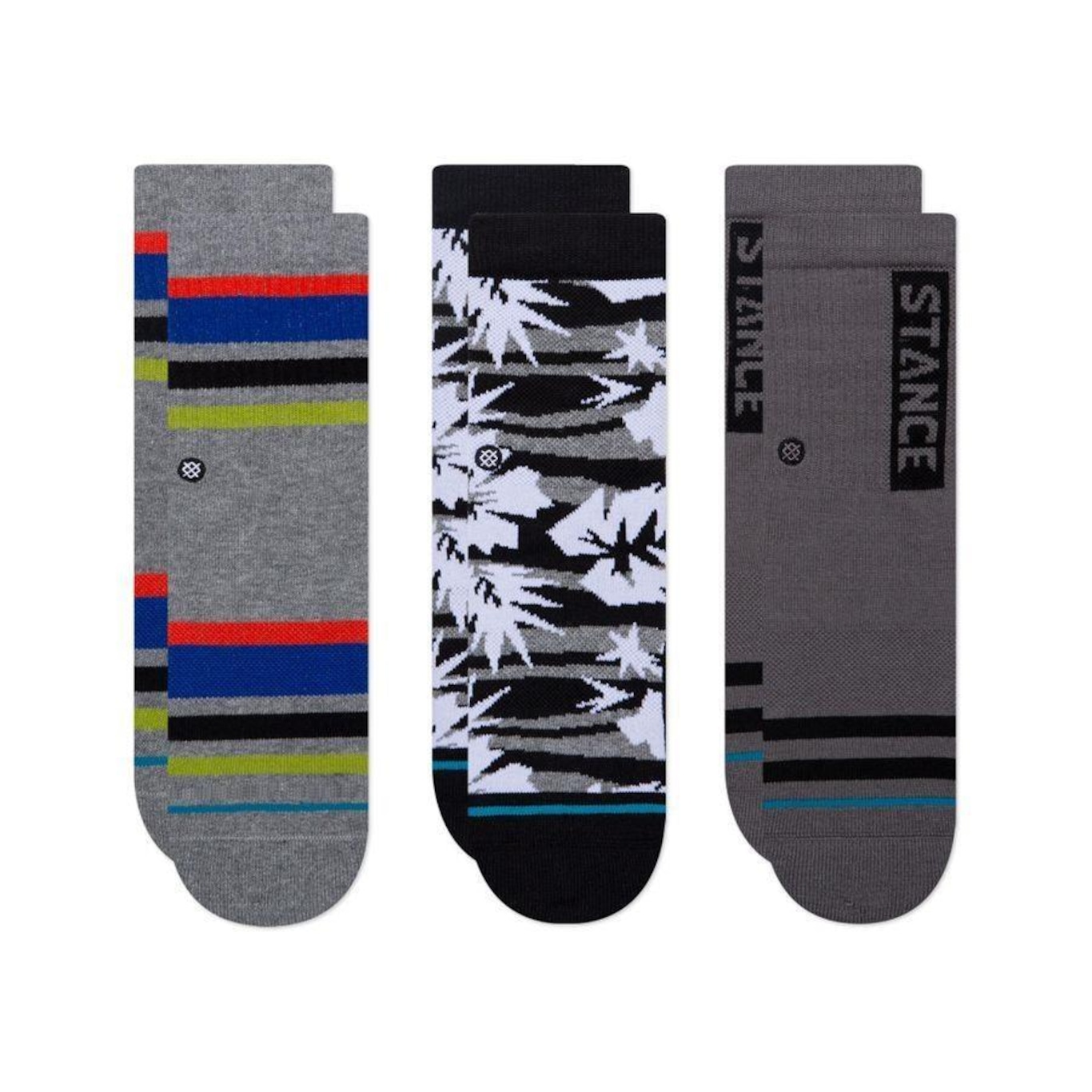 Meia Cano Alto Stance Big Chillin Pack 3 Pack - Unissex - Foto 1