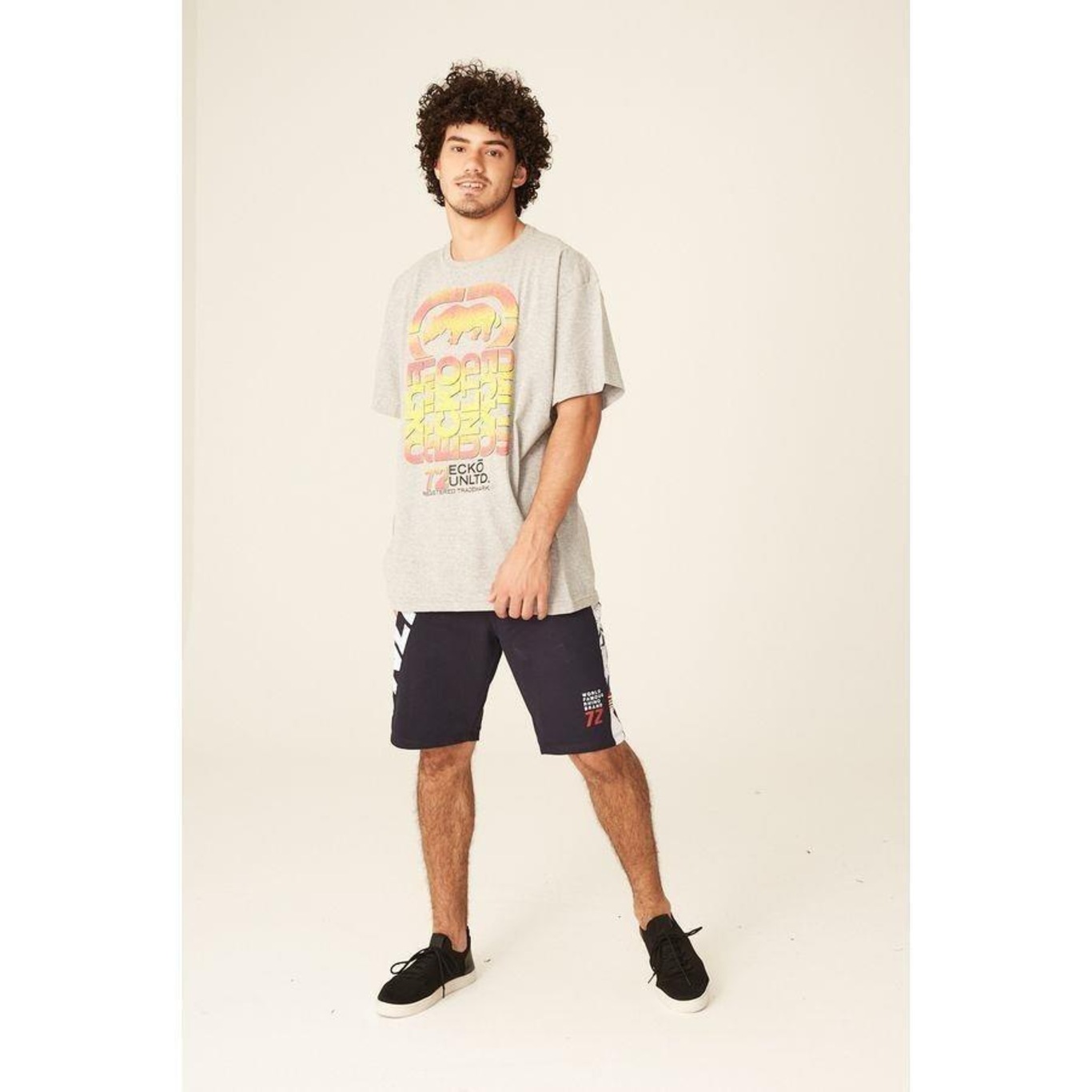 Bermuda Ecko Moletom - Masculina - Foto 4