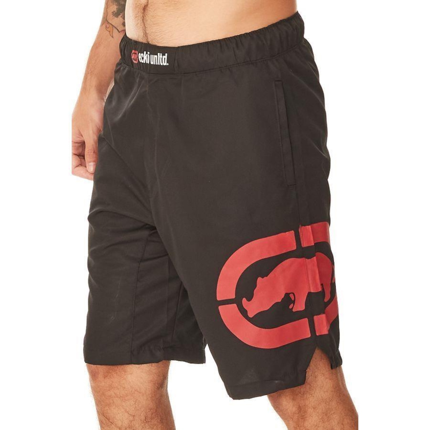 Bermuda Ecko Sintética - Masculina - Foto 3