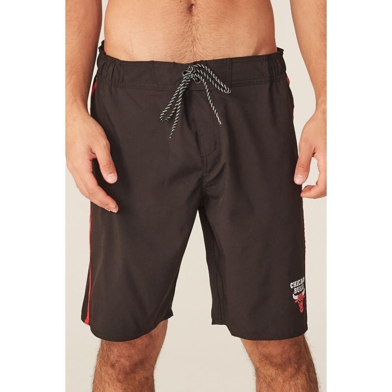 Bermuda Boardshort Nba com Elástico Chicago Bulls - Masculina - Foto 4