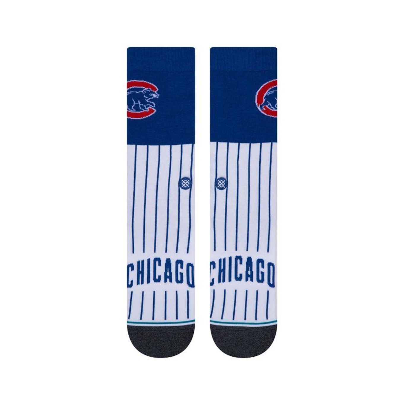 Meia Cano Alto Stance Chicago Cubs Color - Unissex - Foto 2