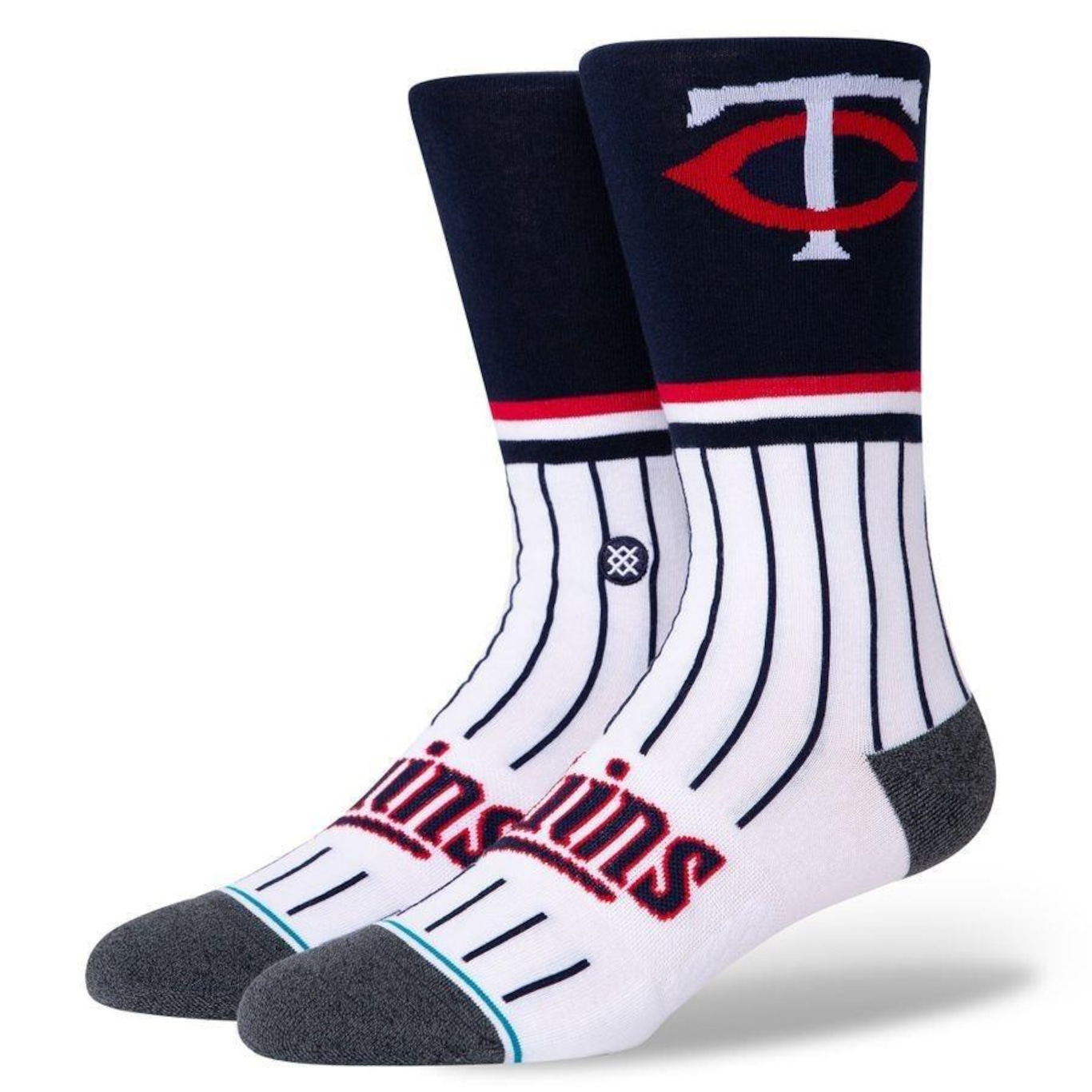 Meia Cano Alto Stance Minnesota Twins Color - 36 a 44 - Unissex - Foto 1