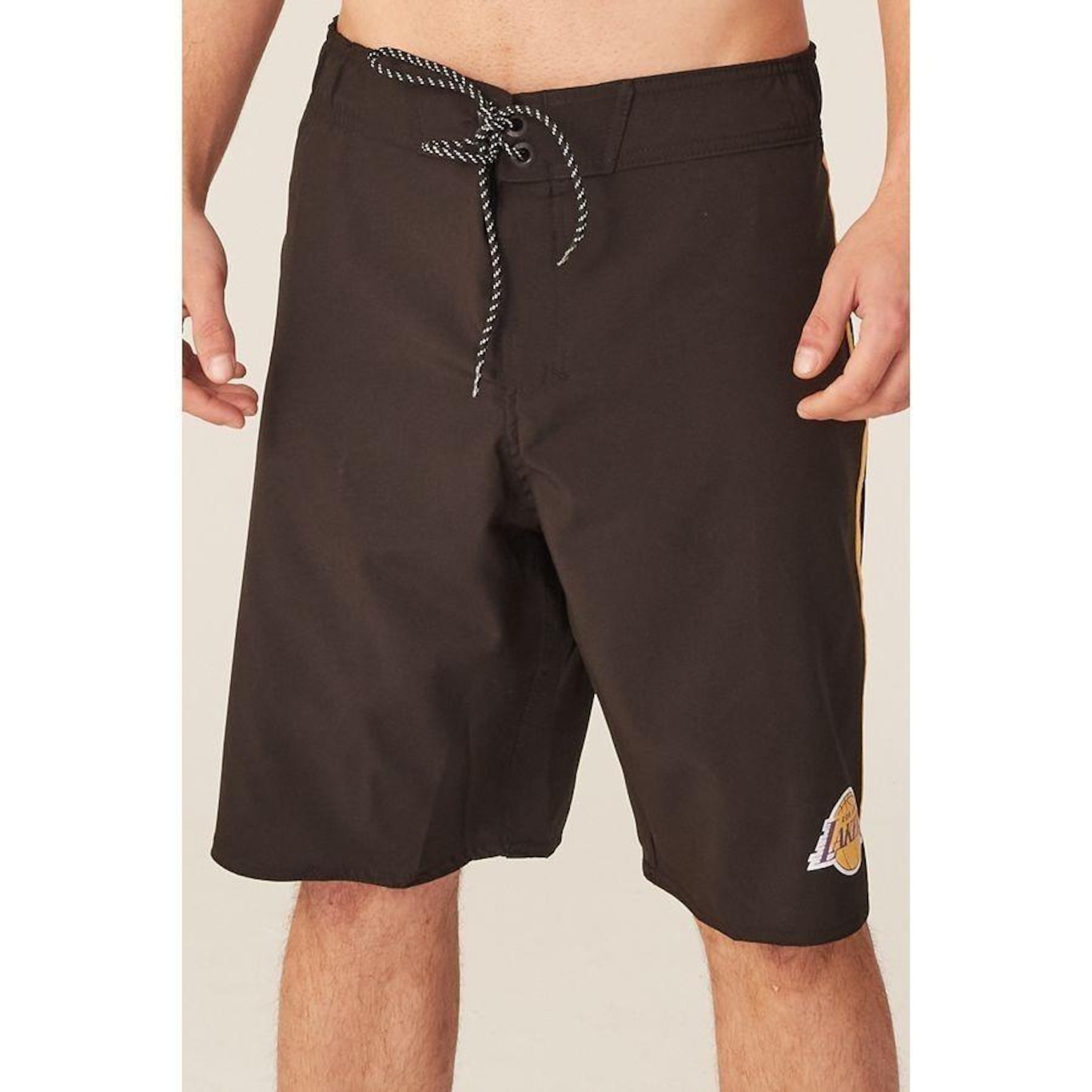 Bermuda Boardshort Nba com Elástico Los Angeles Lakers - Masculina - Foto 5