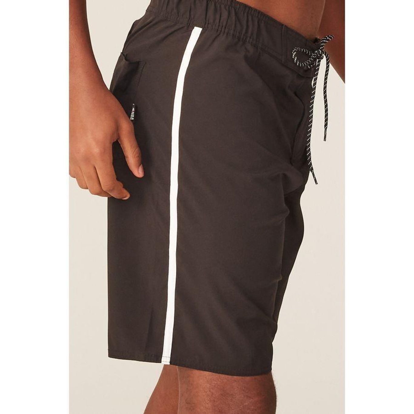 Bermuda Boardshort Nba com Elástico Brooklin Nets - Masculina - Foto 3