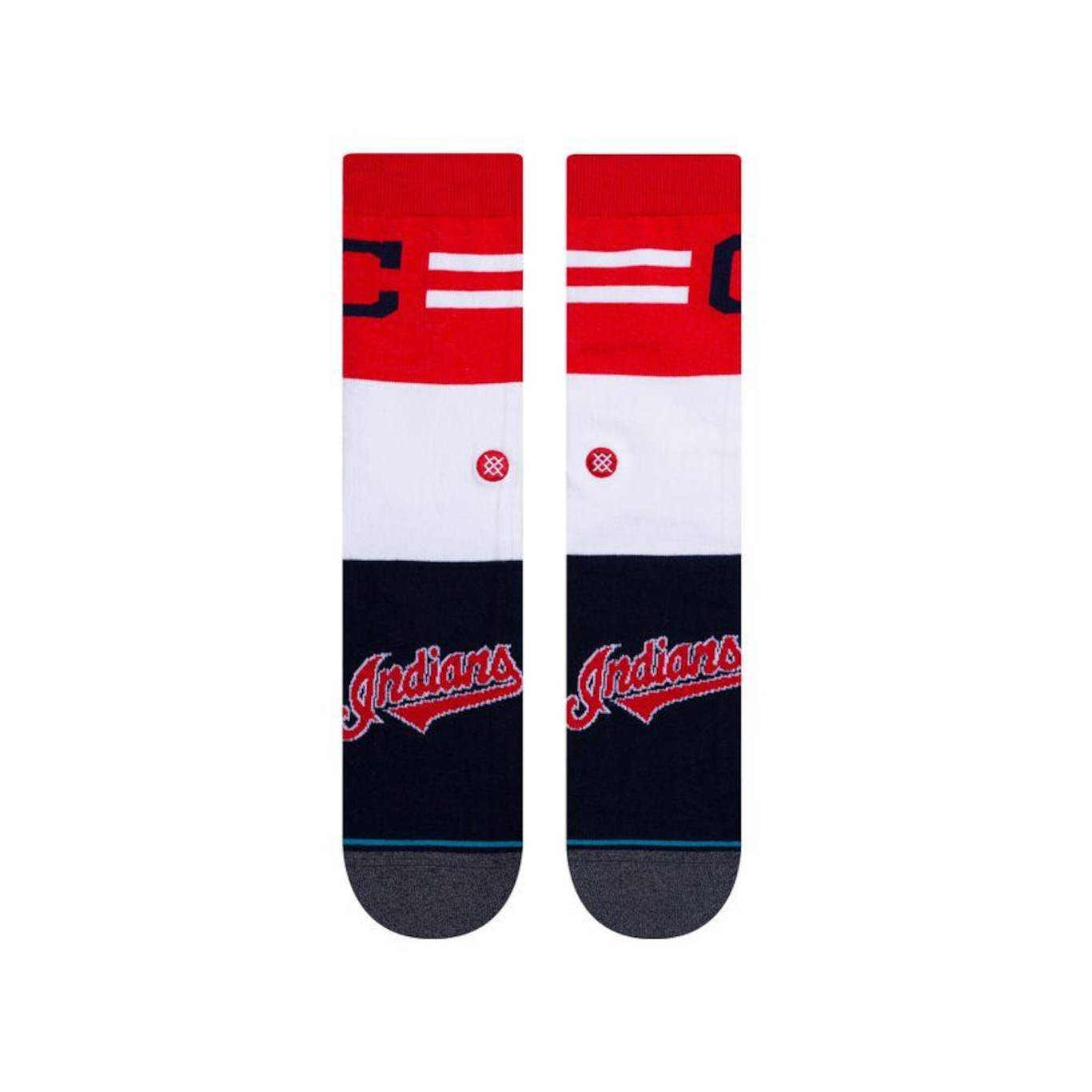 Meia Cano Alto Stance Cleveland Indians Color - Unissex - Foto 2