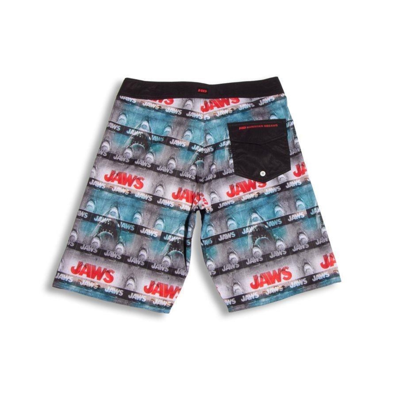 Boardshort Hd Sublimado Collab Jaws - Masculina - Foto 1