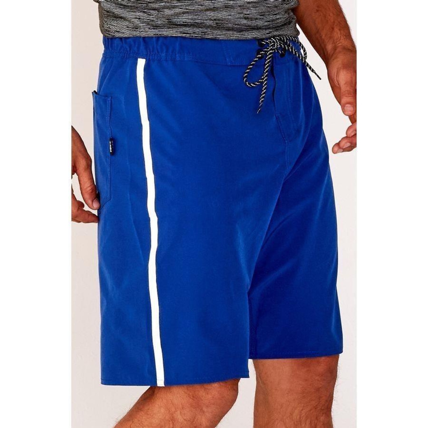 Bermuda Boardshort Nba com Elástico Royal - Masculina - Foto 4