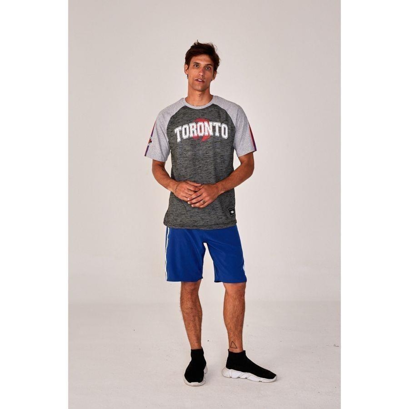 Bermuda Boardshort Nba com Elástico Royal - Masculina - Foto 5