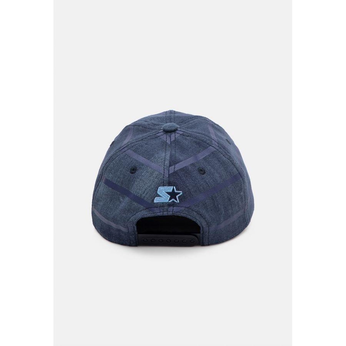 Boné Starter Aba Curva Snapback Cotton Washed Azul Marinho - Starter - Foto 5