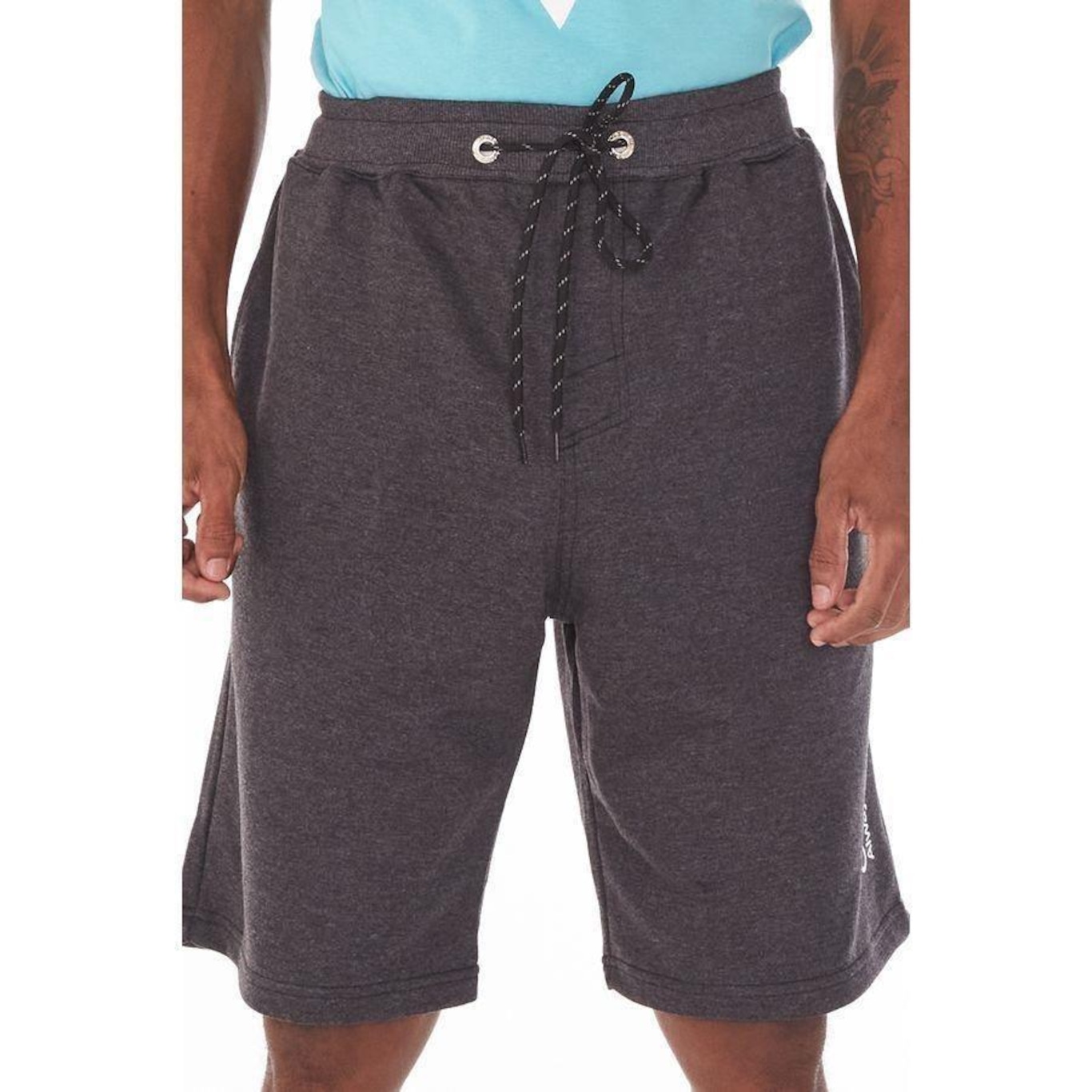 Bermuda Onbongo Plus Size Moletom - Masculina - Foto 1