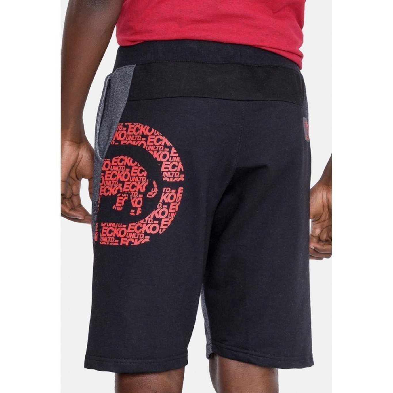 Bermuda Ecko Moletom - Masculina - Foto 4