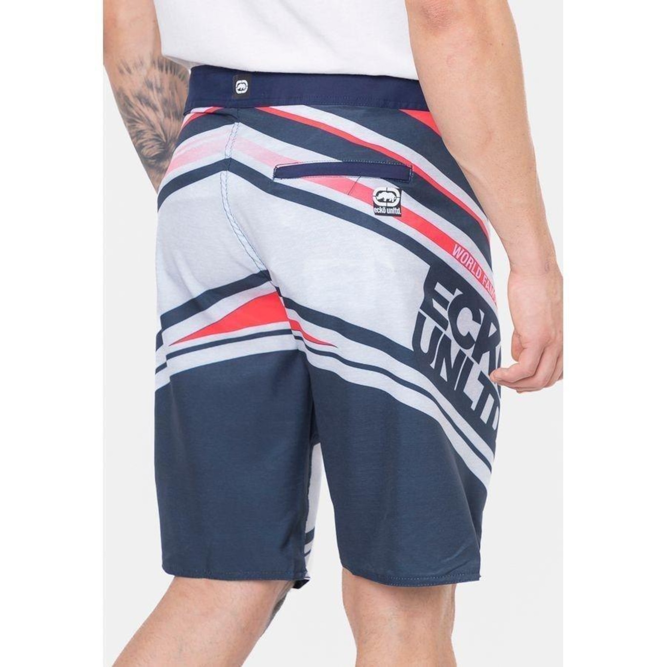 Bermuda Boardshort Ecko Rain - Masculina - Foto 3