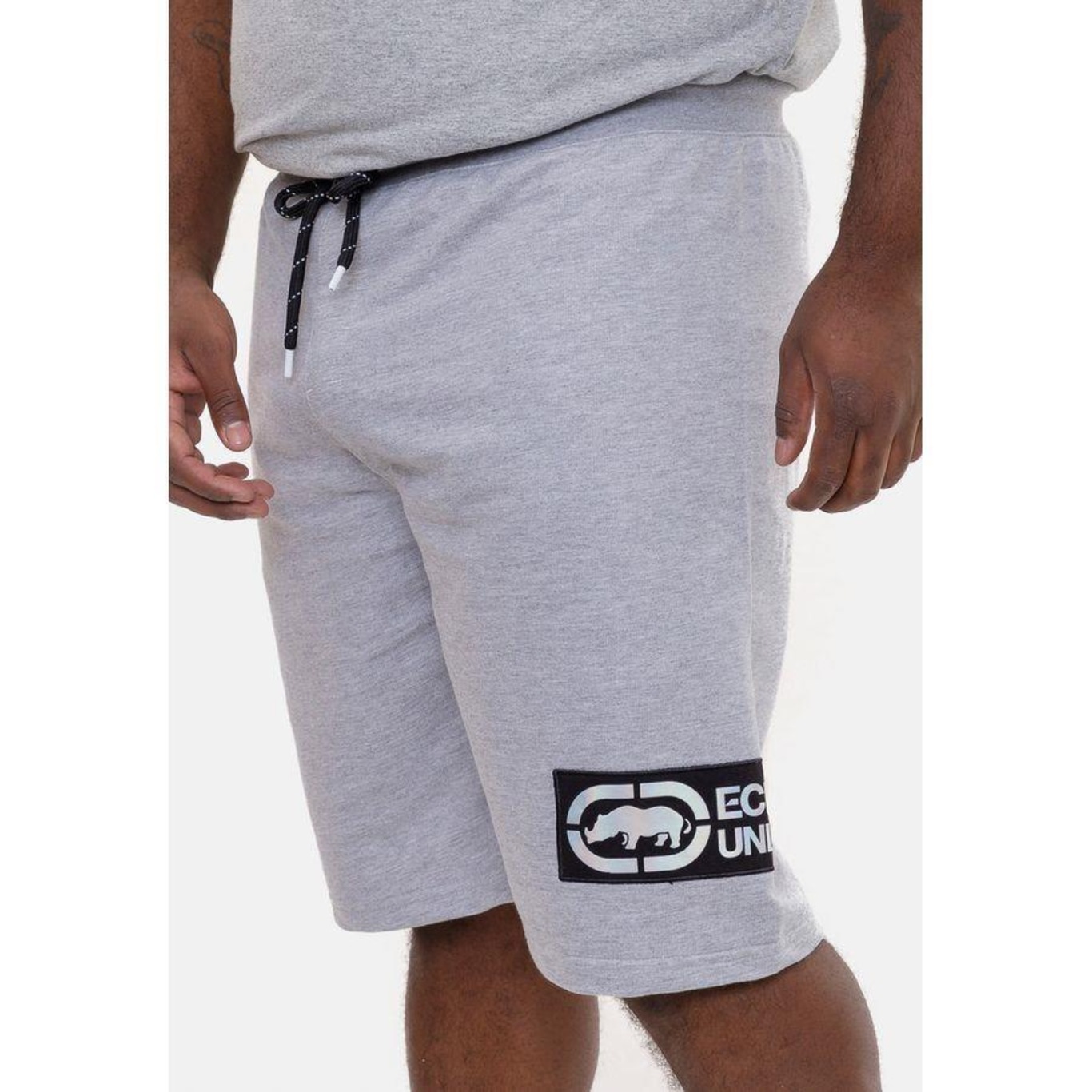 Bermuda Ecko Moletom Plus Size Zig - Masculina - Foto 3