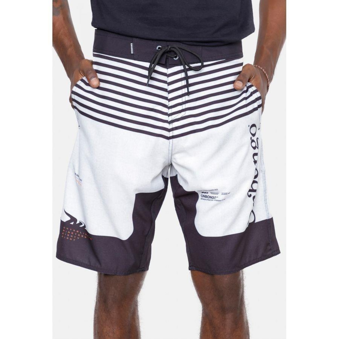 Bermuda Boardshort Onbongo Bad - Masculina - Foto 1