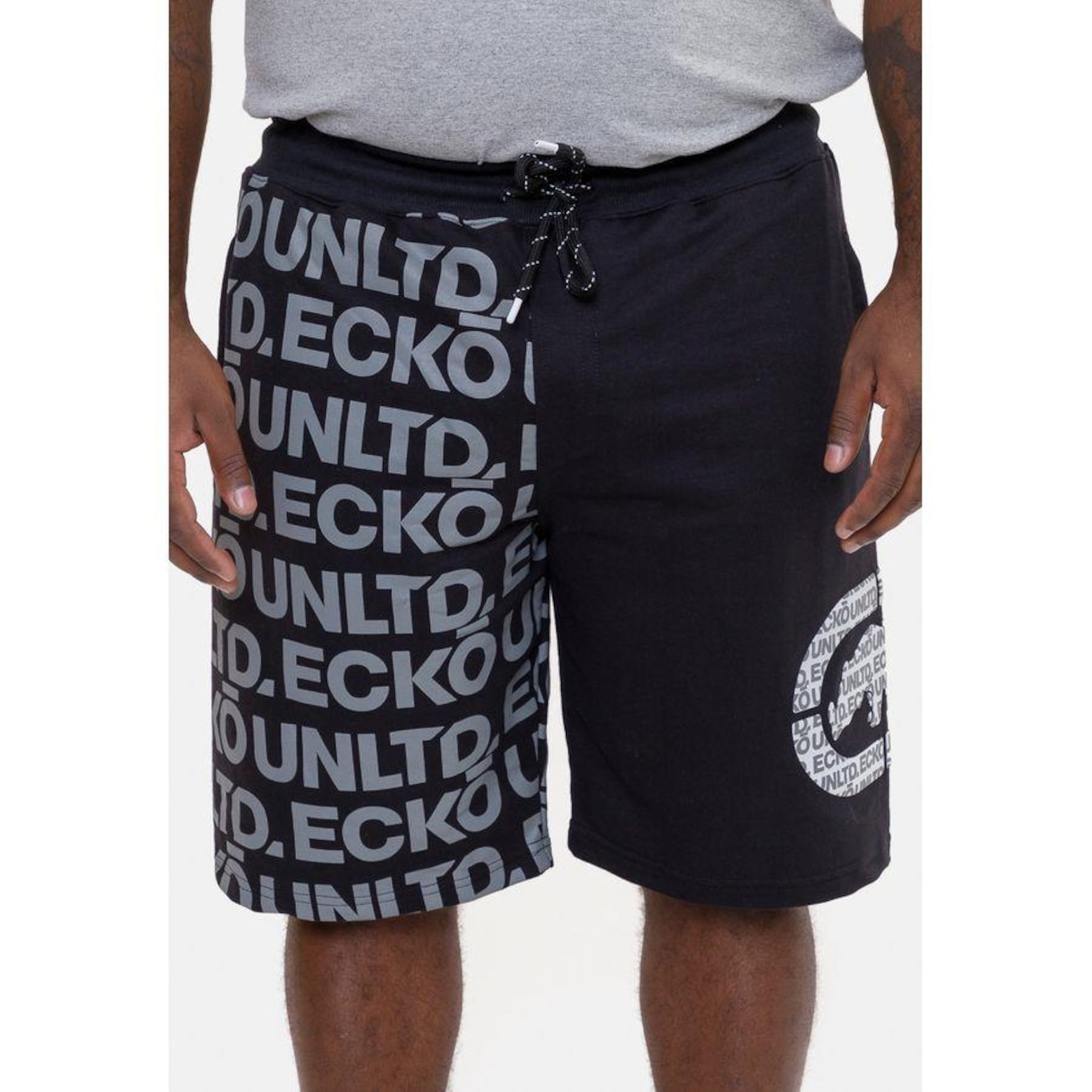 Bermuda Ecko Plus Size Class - Masculina - Foto 1