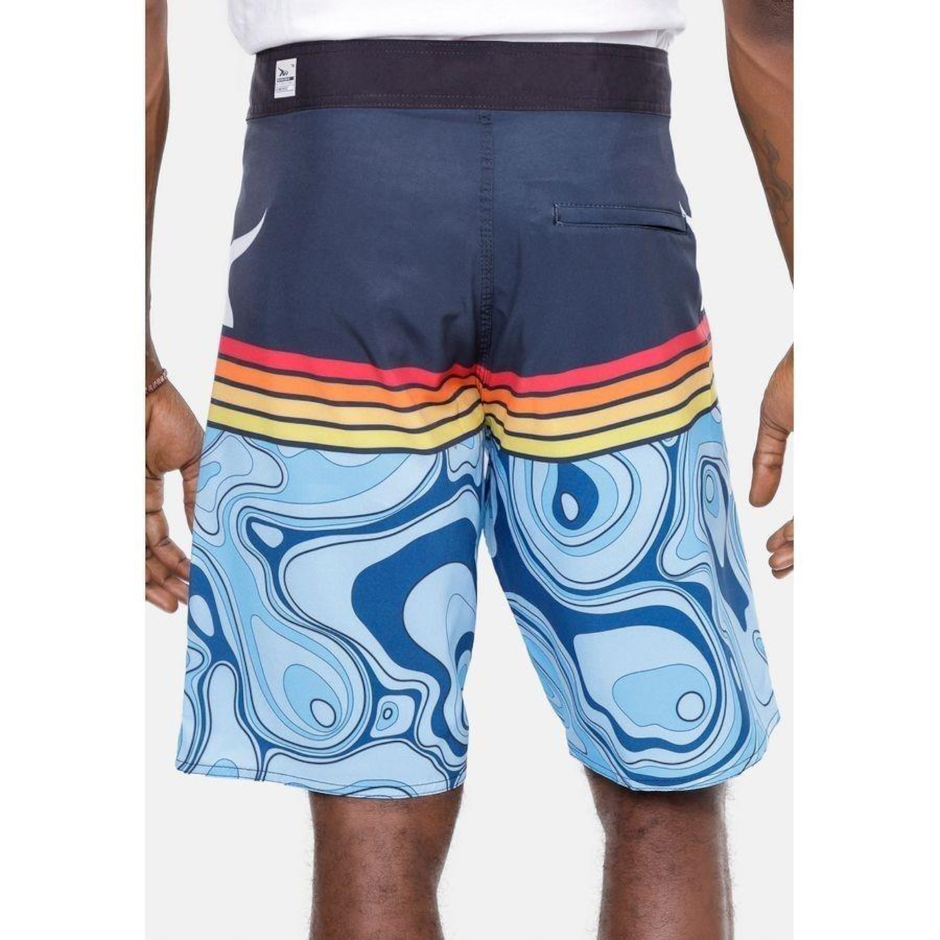 Bermuda Boardshort Onbongo Funny - Masculina - Foto 3