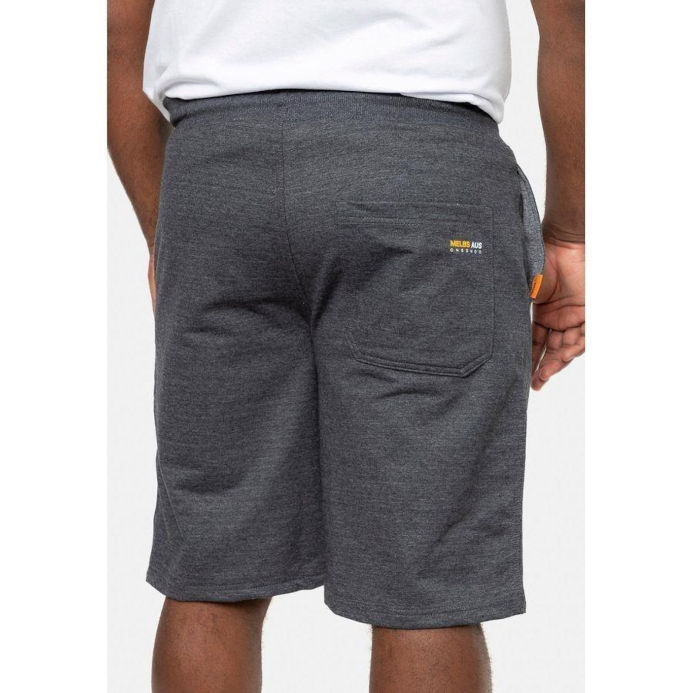 Bermuda Onbongo Moletom Plus Size Lion - Masculina - Foto 2