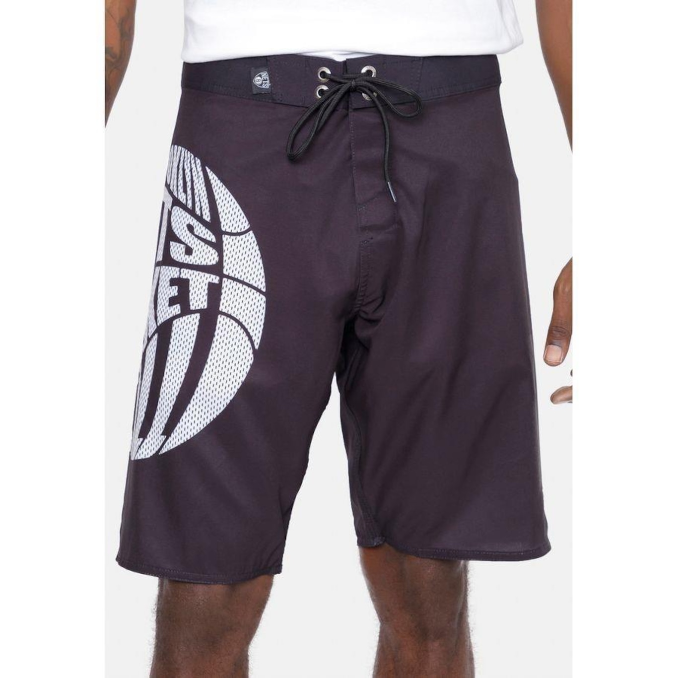 Bermuda Boardshort Nba Basketball Brooklyn Nets - Masculina - Foto 1