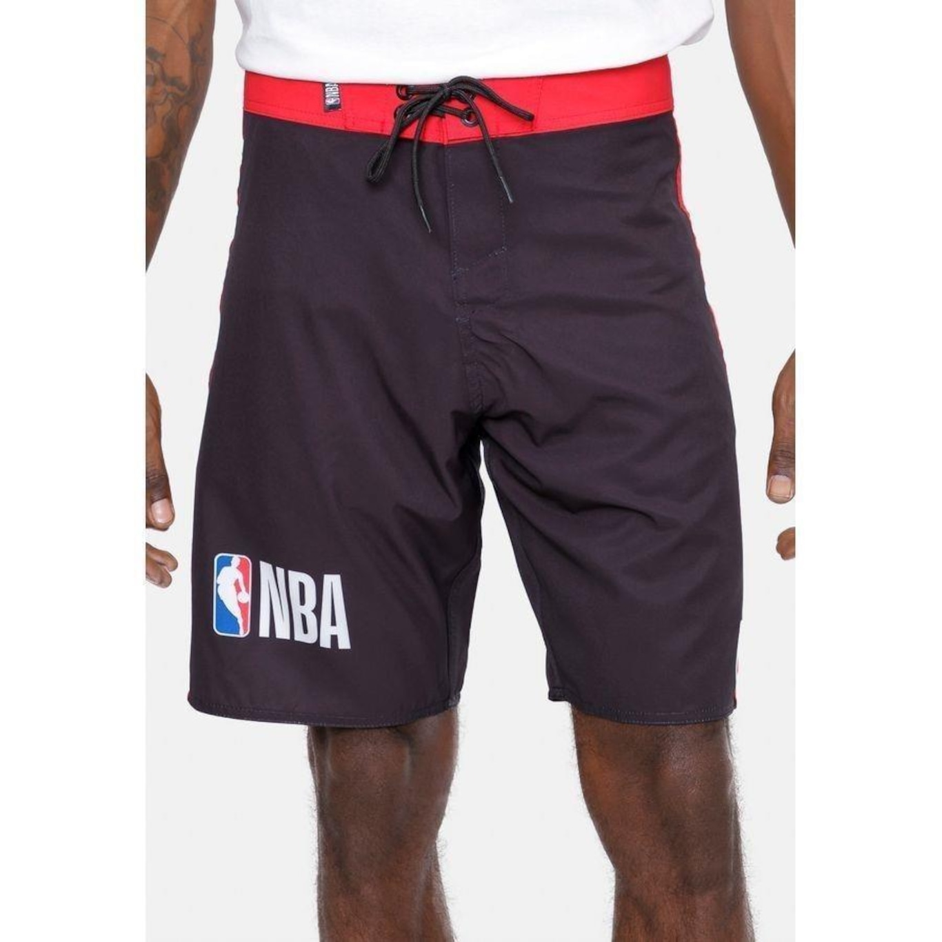 Bermuda Boardshort Nba Logo Team - Masculina - Foto 1