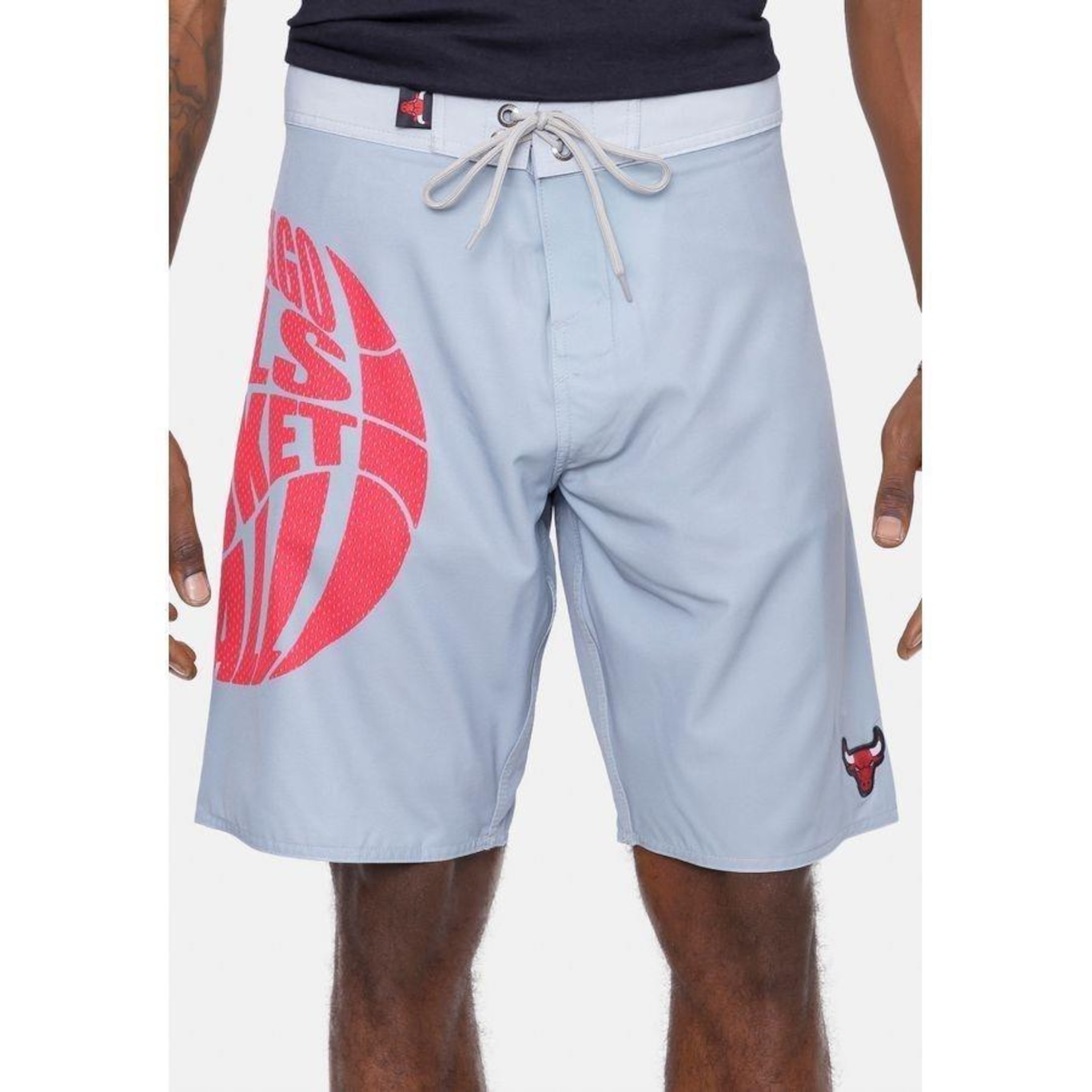 Bermuda Boardshort Nba Basketball Chicago Bulls - Masculina - Foto 2