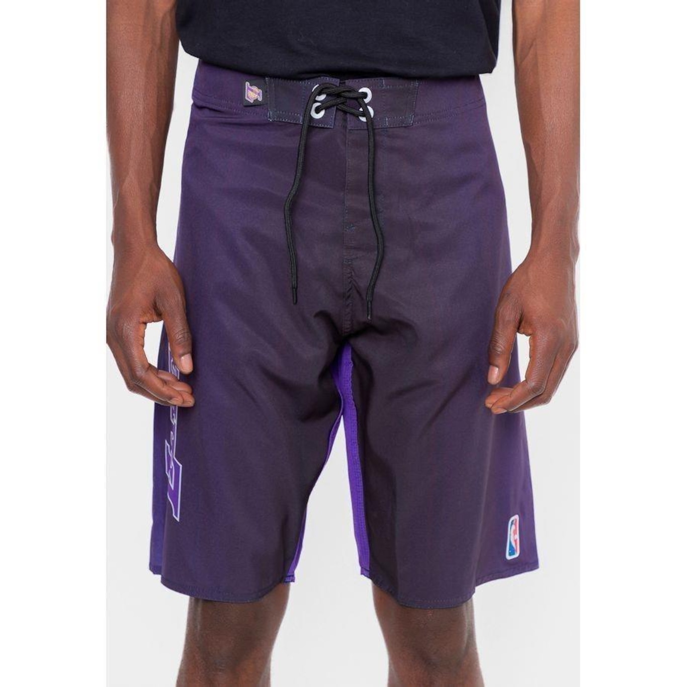 Bermuda Boardshort Nba Gradient Los Angelels Lakers - Masculina - Foto 1