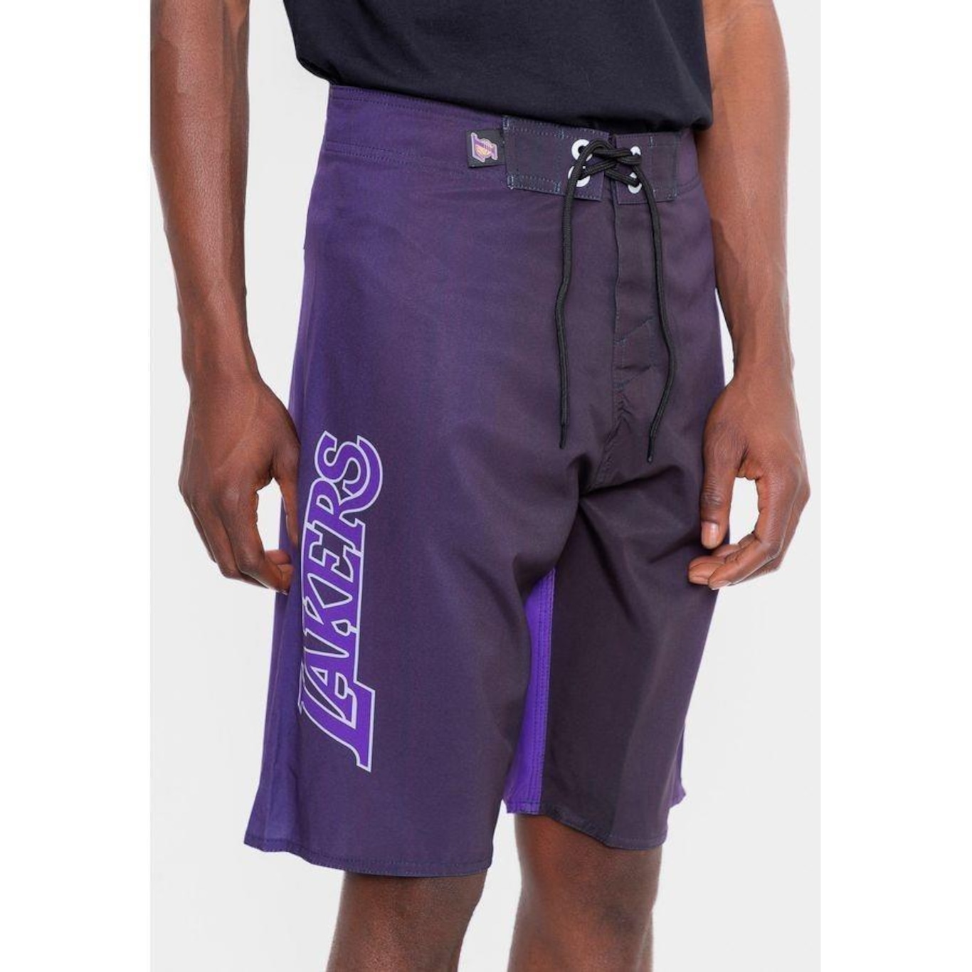 Bermuda Boardshort Nba Gradient Los Angelels Lakers - Masculina - Foto 2