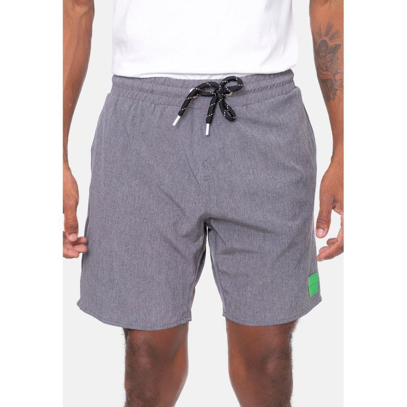 Shorts Starter Sintético com Elástico - Masculino - Foto 1