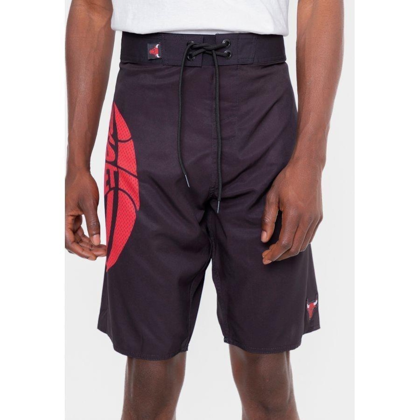 Bermuda Boardshort Nba Basketball Chicago Bulls - Masculina - Foto 1