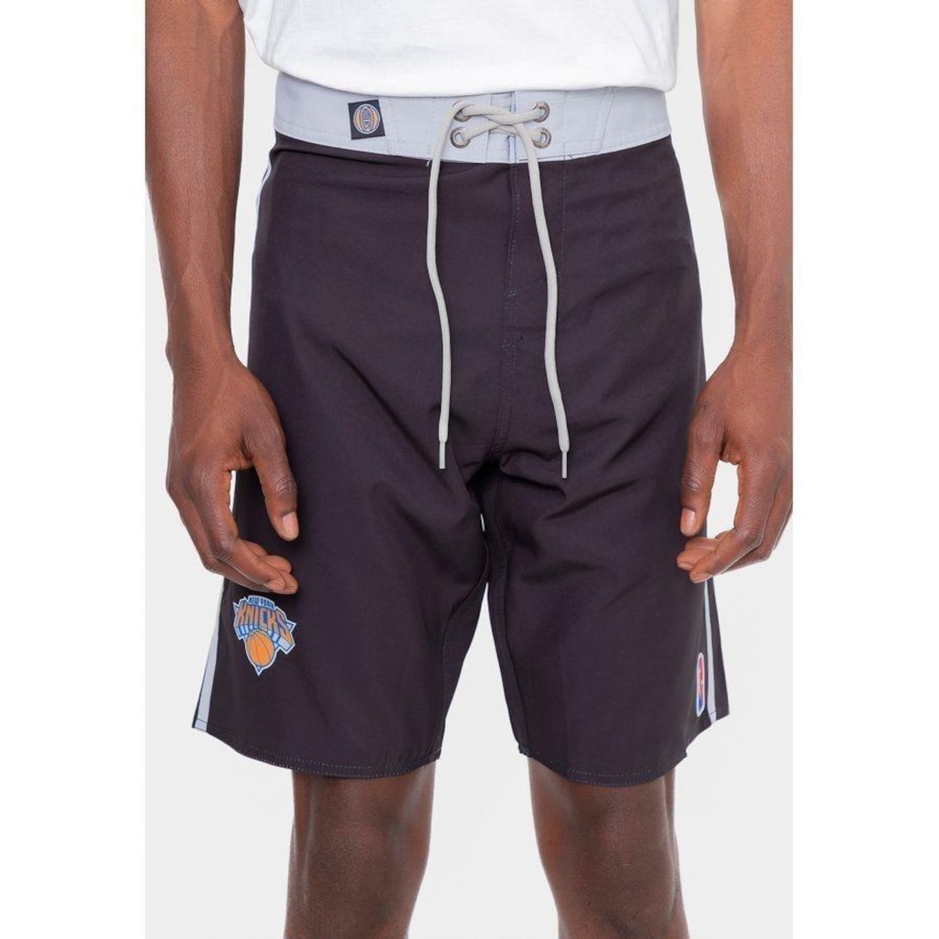 Bermuda Boardshort Nba Logo Team New York Knicks - Masculina - Foto 1