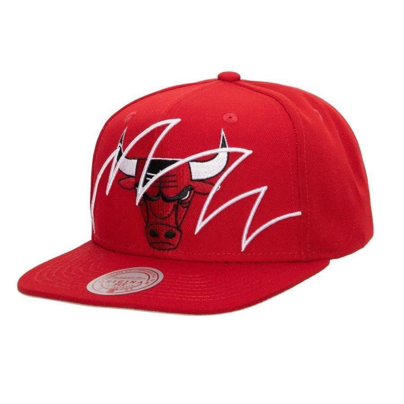 Boné Mitchell & Ness Nba Shark Bite Chicago Bulls - Snapback - Adulto - Foto 1