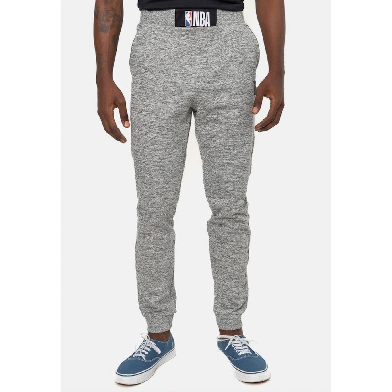 Calça de Moletom Nba Basic - Masculina - Foto 2