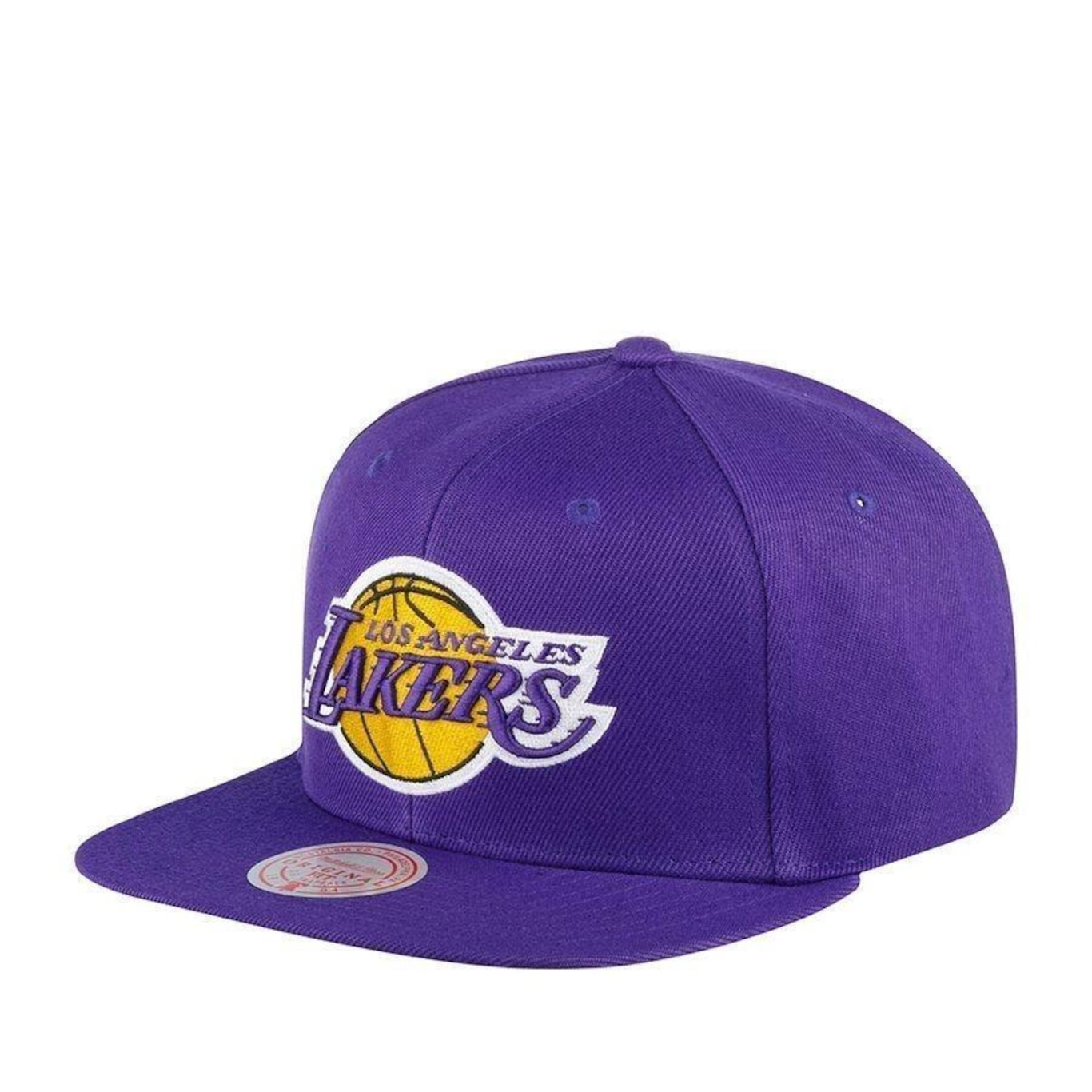 Boné Aba Reta Mitchell & Ness Nba Core Basic Los Angeles Lakers - Snapback - Adulto - Foto 1