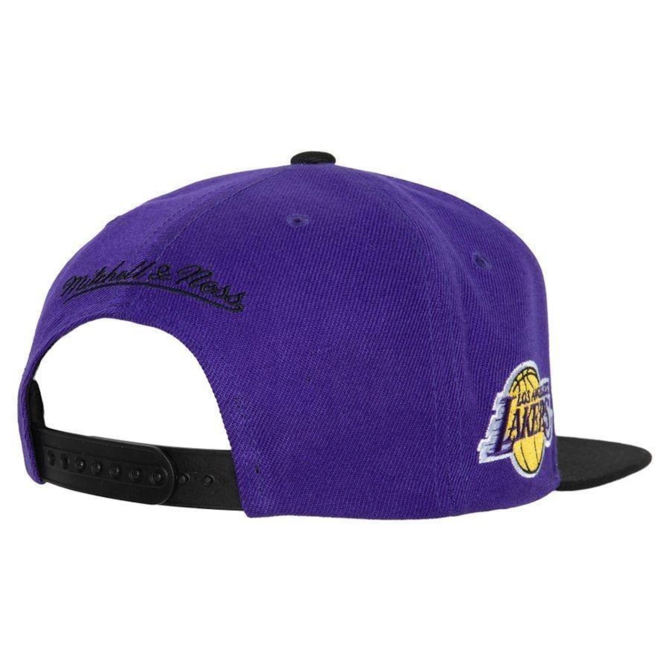 Boné Mitchell & Ness Nba Side Los Angeles Lakers - Strapback - Adulto - Foto 2