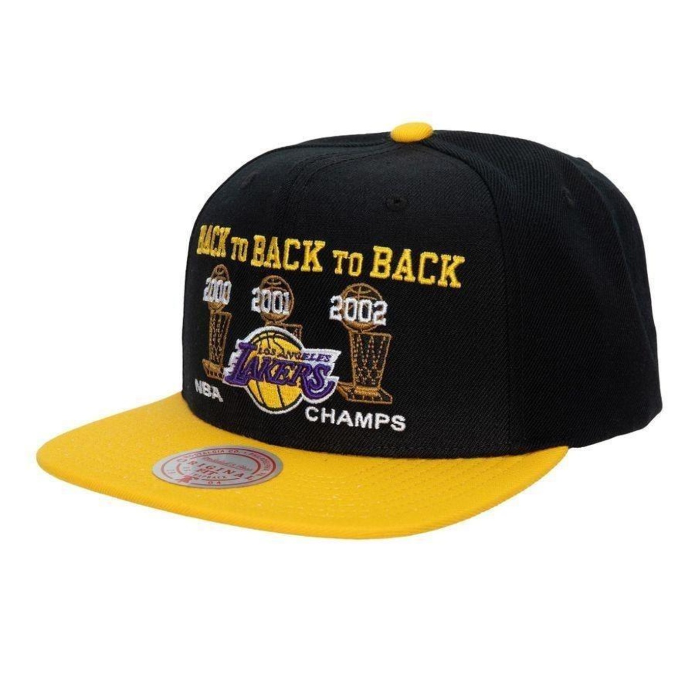 Boné Aba Reta Mitchell & Ness Nba Champs Hwc Los Angeles Lakers - Adulto - Foto 1