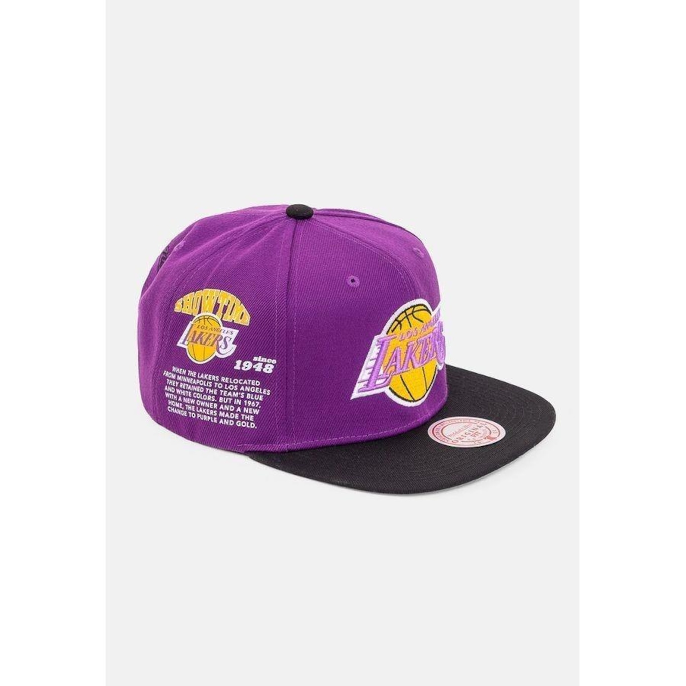 Boné Mitchell & Ness Nba Hwc Los Angeles Lakers - Snapback - Adulto - Foto 2