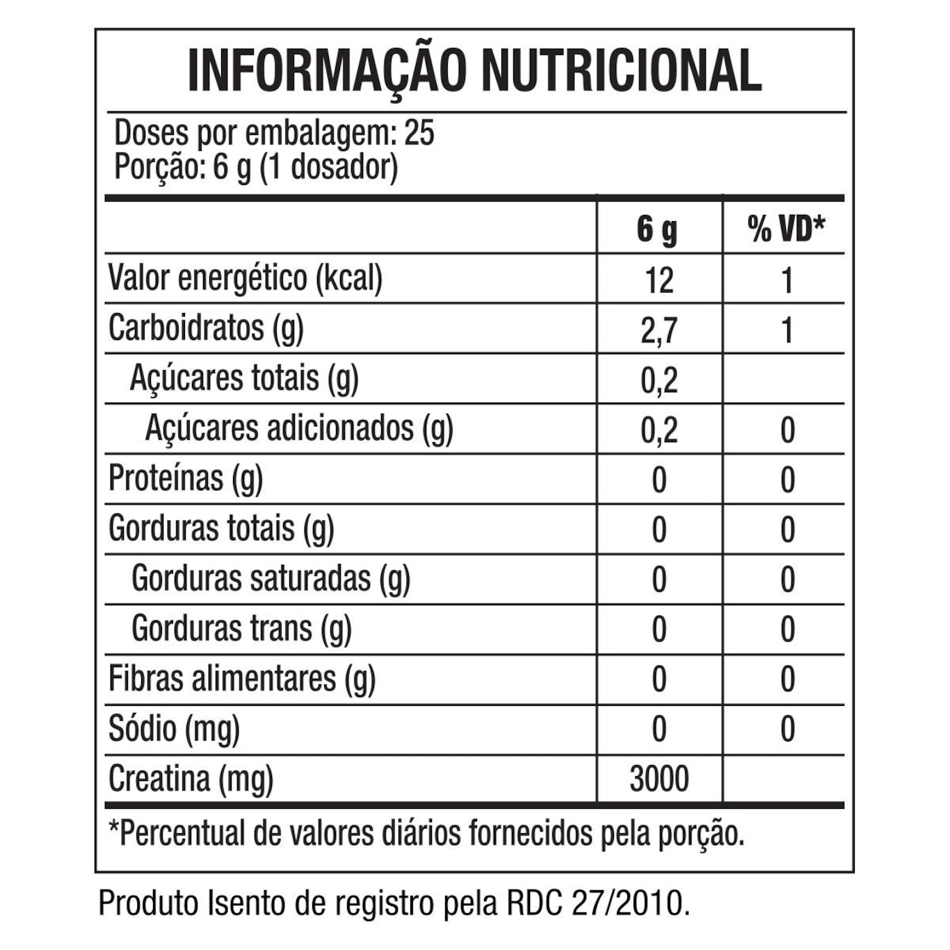 Creatina Turbo Caveira Preta - 150g - Foto 2