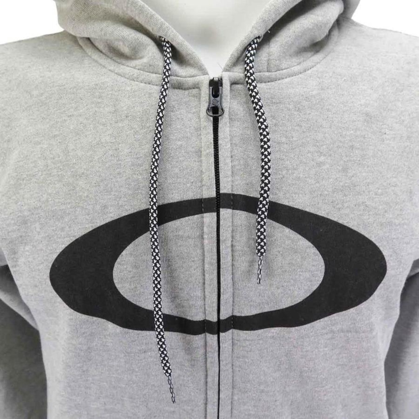 Jaqueta de Moletom com Capuz Oakley Canguru Ellipse Pullover - Masculina - Foto 3